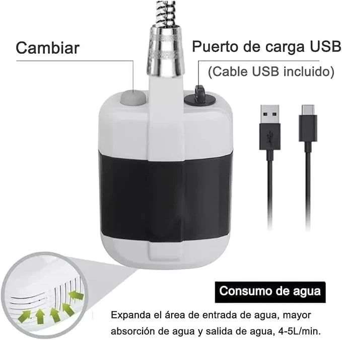 Portable Camping Shower - Stay Fresh Anywhere - camping, beach, or home