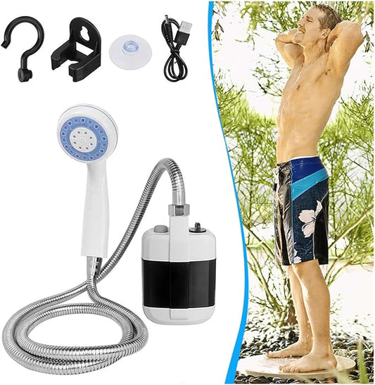 Portable Camping Shower - Stay Fresh Anywhere - camping, beach, or home