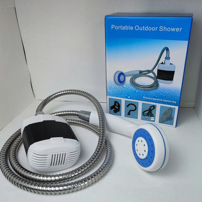 Portable Camping Shower - Stay Fresh Anywhere - camping, beach, or home
