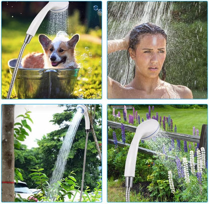 Portable Camping Shower - Stay Fresh Anywhere - camping, beach, or home
