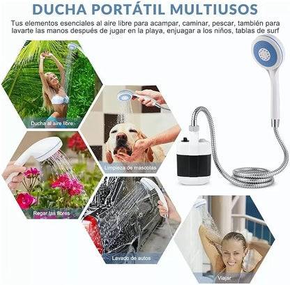 Portable Camping Shower - Stay Fresh Anywhere - camping, beach, or home